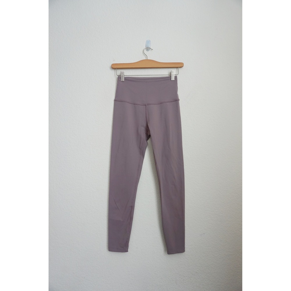 Beyond Yoga High Waist Midi Leggings Womens Purple Athleisure Yoga Pants size S‎